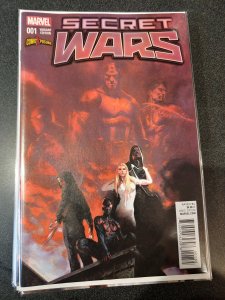 SECRET WARS #1 EXCLUSIVE COMICXPOSURE VARIANT BY Gabriele Dell'Otto