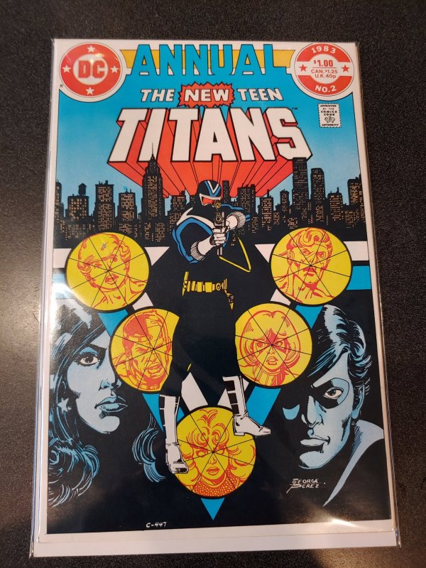 New TEEN TITANS Annual #2 (1983) 1st app. of Vigilante NM