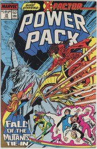 Power Pack #35 (1984) - 9.0 VF/NM *Fall of the Mutants*