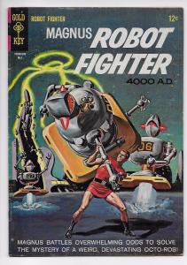 Magnus Robot Fighter 4000 AD #10 (Gold Key, 1965) - FN/VF