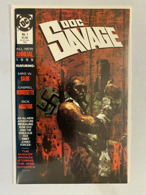 Doc Savage set #1-24 + Annual avg 8.5 VF+ (1988-90 2nd DC Series)