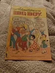 Adventures Of The Big Boys 82 Shoneys Comics 1963 cartoon silver age promotional