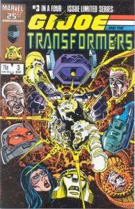 G.I. Joe and the Transformers   #3, VF+ (Stock photo)