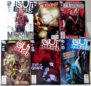 Outsiders Lot 6 #19, 26, 29, 38, 41, 44 2005 DC 3rd Series Arsenal Comics