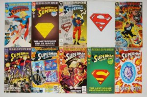 Superman: Reign of the Supermen set of (29) VF/NM superboy action comics 689