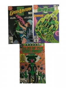 Green Lantern #215 Tales of Green Lantern Corps #3 Green Lantern Annual #3 Lot