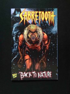 Sabretooth Back to Nature Special #1  Marvel Comics 1998 NM-