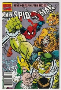 Spider-Man #19 February 1992 Marvel Hulk Goblin Vulture Octopus