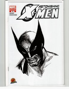 Astonishing X-Men #25 Dynamic Forces Sketch Cover (2008) X-Men