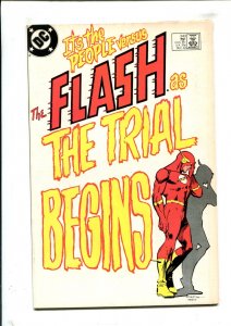Flash #340 - Direct Ed./Carmine Infantino + Klaus Janson Cover (6.0/6.5) 1984