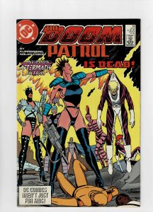 Doom Patrol #18 (1989) Another Fat Mouse 4th Buffet Item! (d)