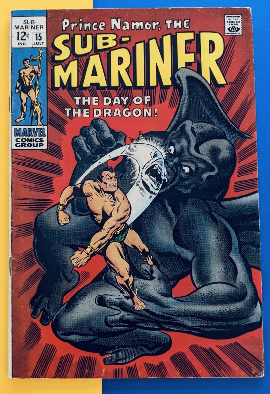 Sub-Mariner #15 (1969) VF/-