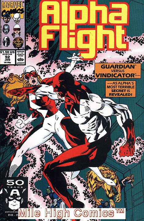 ALPHA FLIGHT (1983 Series)  #92 Very Fine Comics Book