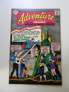 Adventure Comics #343 (1966) VG+ condition bottom staple detached from cover