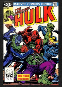 Incredible Hulk (1962) #255 1st Carl Pfotts!  Thor!