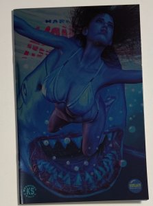 Mark Spears Monsters #2 3rd print SDCC Shark Week Foil Variant