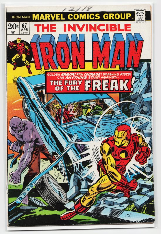Iron Man #67 (1974) Iron Man