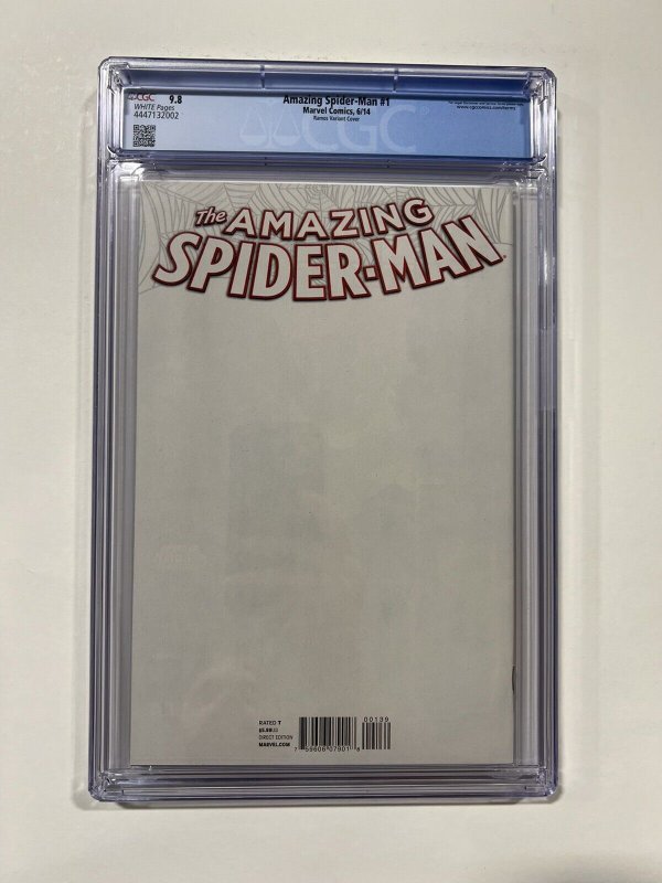 Amazing Spider-Man 1 CGC 9.8 2014 Marvel Comics Ramos Variant