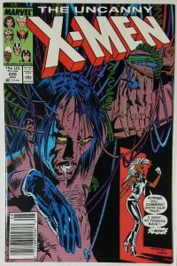 Uncanny X-Men Xmen #220 Marvel Comics Newsstand August Aug 1987 (VFNM)