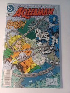 Aquaman #4 VF/NM 1994 Lobo DC Comics c213