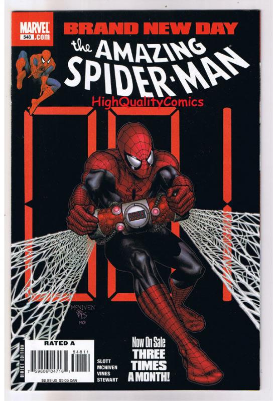 AMAZING SPIDER-MAN #548, VF, Brand New Day, Blood Ties, more ASM in store