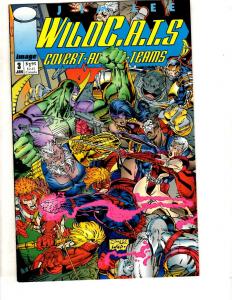 Lot Of 10 Wildcats Image Comic Books # 1 2 3 4 5 6 7 8 9 10 Jim Lee CR30