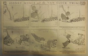 Johnny Quack by Charles Twelvetrees from 1910 Early Duck Comic! Half Page Size!