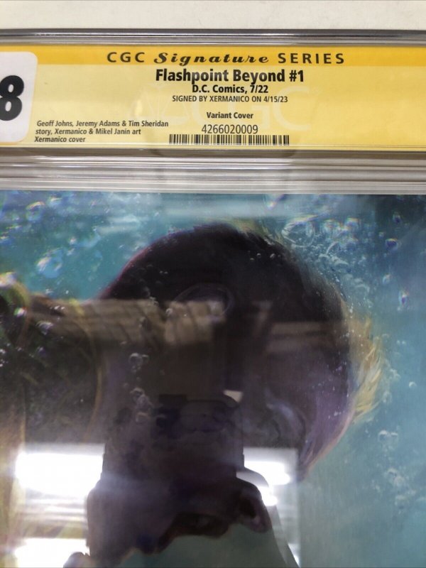 Flashpoint Beyond (2022) #1 (CGC 9.8 SS) Signed Xermanico • DC Comics • Jhons