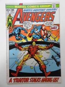 The Avengers #106 (1972) VG+ Condition!