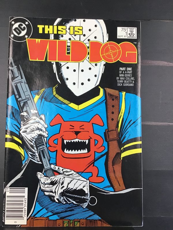 Wild Dog #1 Newsstand Edition (1987) ZS