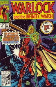 Warlock and the Infinity Watch #1 VF ; Marvel | Jim Starlin Infinity Gauntlet Af