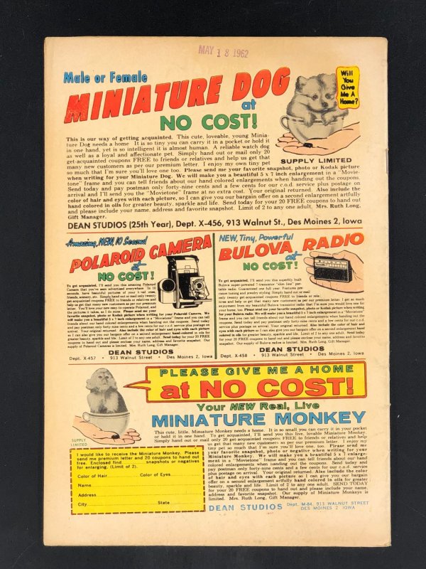 Freddy the Hot Rodder #35 (1962) GD/VG