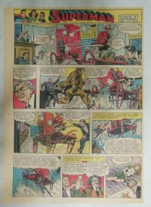 Superman Sunday Page #542 by Wayne Boring from 3/19/1950 Size ~11 x 15 inches