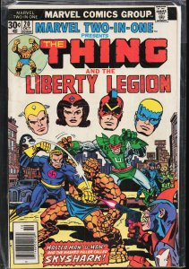 Marvel Two-in-One #20 (1976) Liberty Legion