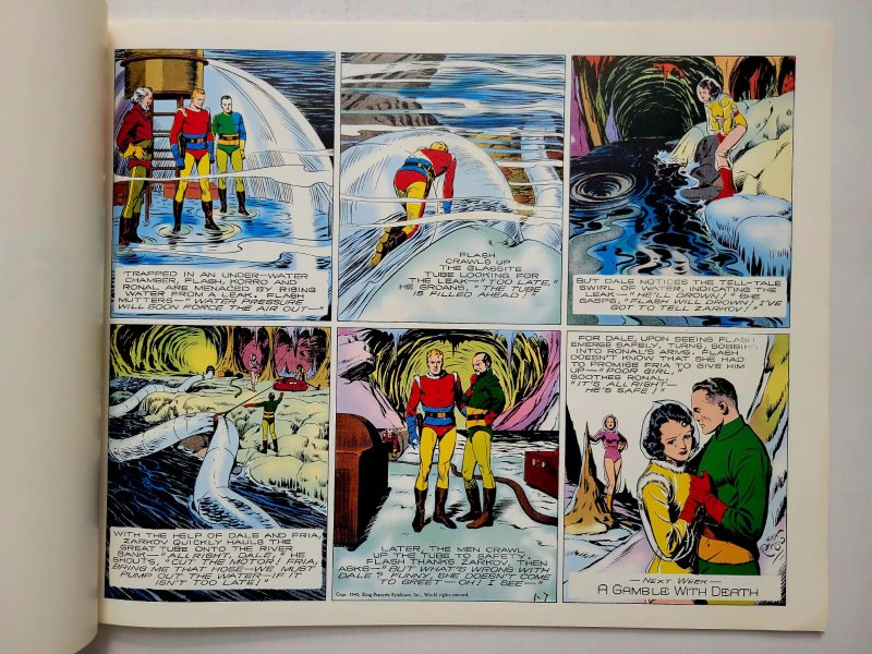 1977 Pacific Comics Club FLASH GORDON A New War 1940 Sunday Strips