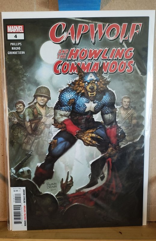 Capwolf and the Howling Commandos #1-4 (2023) complete series, nm, variants