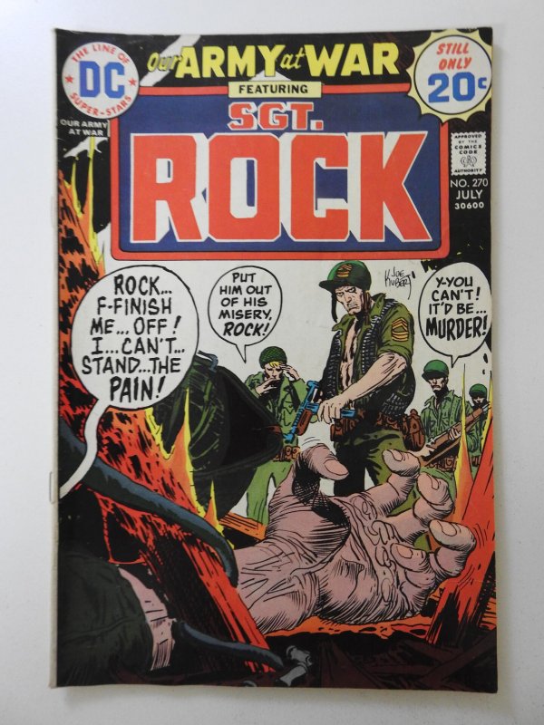 Our Army at War #270 (1974) Fine- Condition