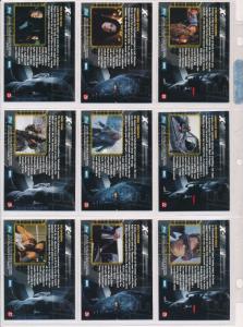 2000 Topps X-Men movie Cards Set of 72, Wolverine, Storm,Toad, Professor X etc