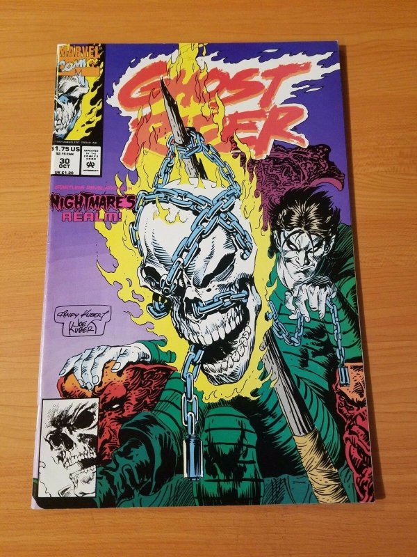 Ghost Rider #30 ~ NEAR MINT NM ~ (1992, Marvel Comics) 