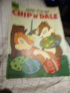 Chip N Dale #9 Dell Comics 1957 Silver Age Walt Disney Cartoon Book