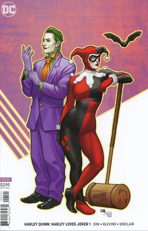 Harley Loves Joker  Cho Covers SET 1, 2   VF/NM or better