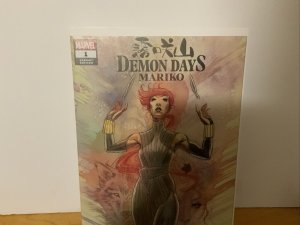 Demon Days Mariko #1 1:50 David Mack Variant Black Widow Marvel Peach Momoko