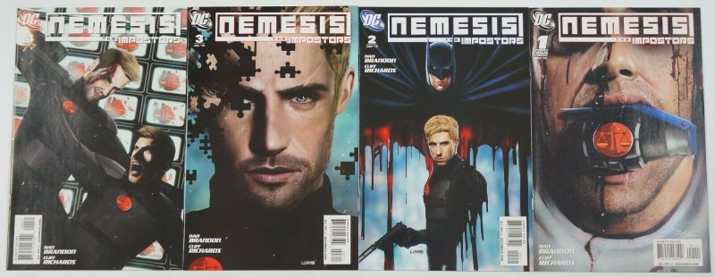 Nemesis: the Imposters #1-4 VF/NM complete series - batman guest-stars 2 3 set