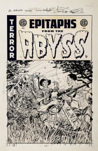 Epitaphs From the Abyss #9D VF/NM ; Oni | EC Terror 1:20 Variant