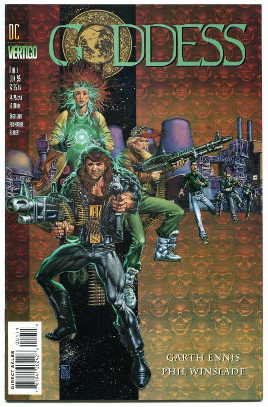 GODDESS #1, 3 4 5 6 7 8, NM+, Garth Ennis, Femme Fatale, Phil Winslade, Vertigo