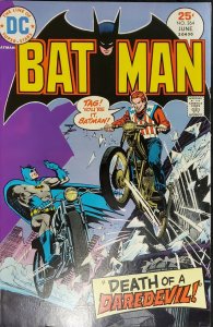 Batman #264 Death Of A Daredevil Denny O'Neil Dick Giordano 1975 DC VF