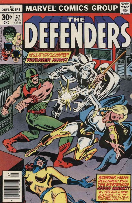 Defenders, The #47 VF ; Marvel | Moon Knight
