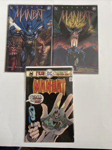 1995 DC Detective Comics/Elseworlds - Batman Manbat #1 2 + 1975 Manbat #2 