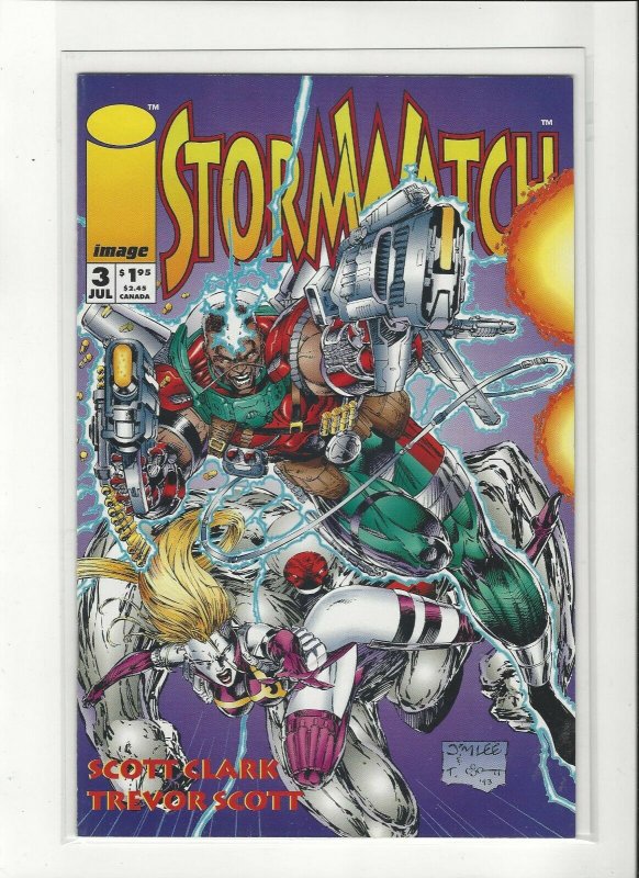 Jim Lee's Stormwatch # 3 Image Comics Brandon Choi art Unread NM