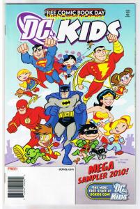 DC KIDS MEGA SAMPLER,FCBD,Promo,Batman,Shazam, 2010, NM